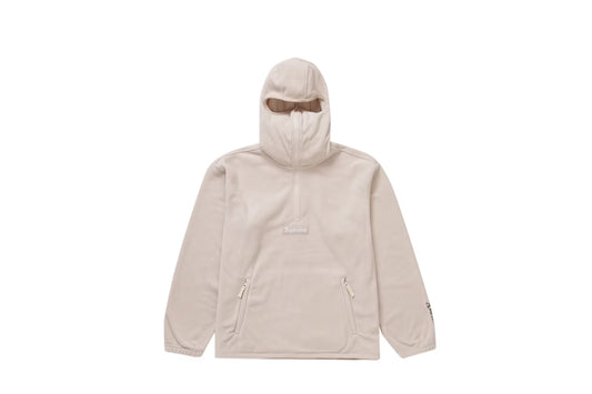 Supreme Polartec Facemask Half Zip Pullover Stone