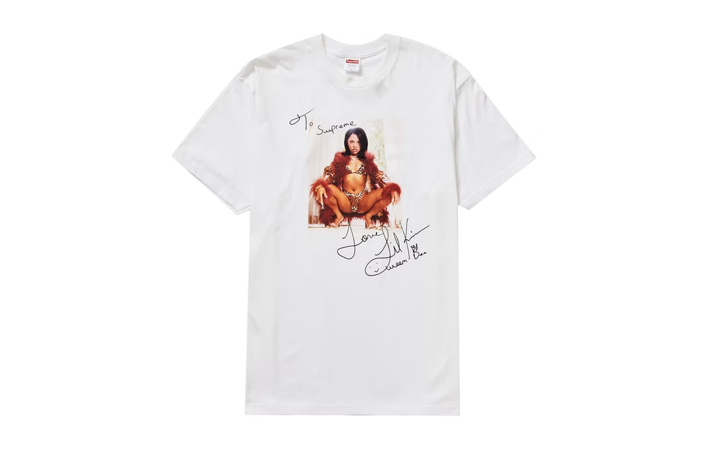 Supreme Lil Kim Tee White