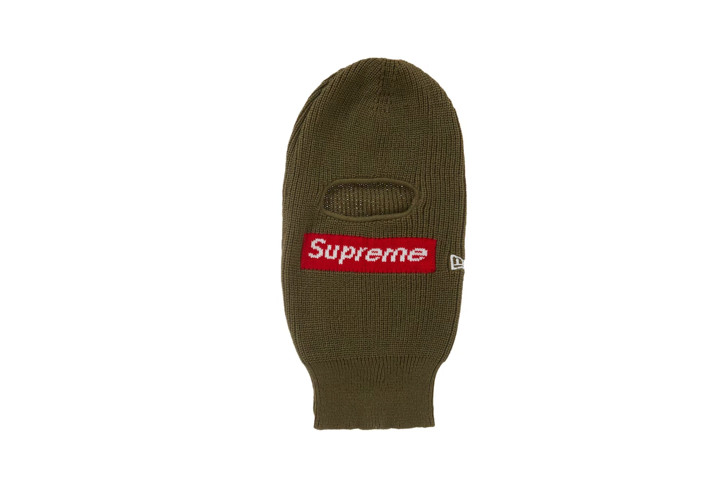 Supreme New Era Box Logo Balaclava Olive