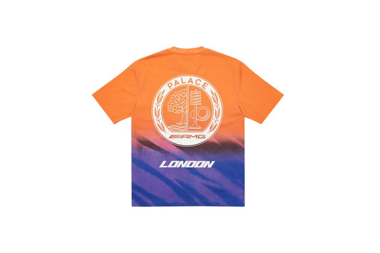 Palace AMG 2.0 London T-Shirt Orange/Purple