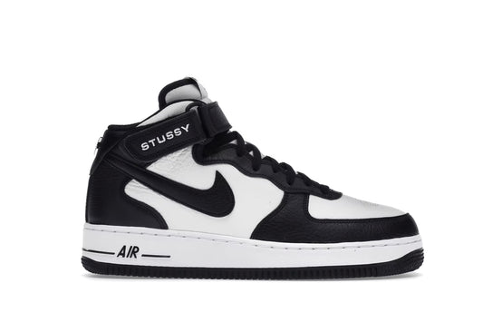 Nike x Stussy Air Force 1 Mid Light Bone Black